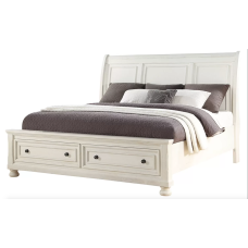 Porter Bedframe White - Queen